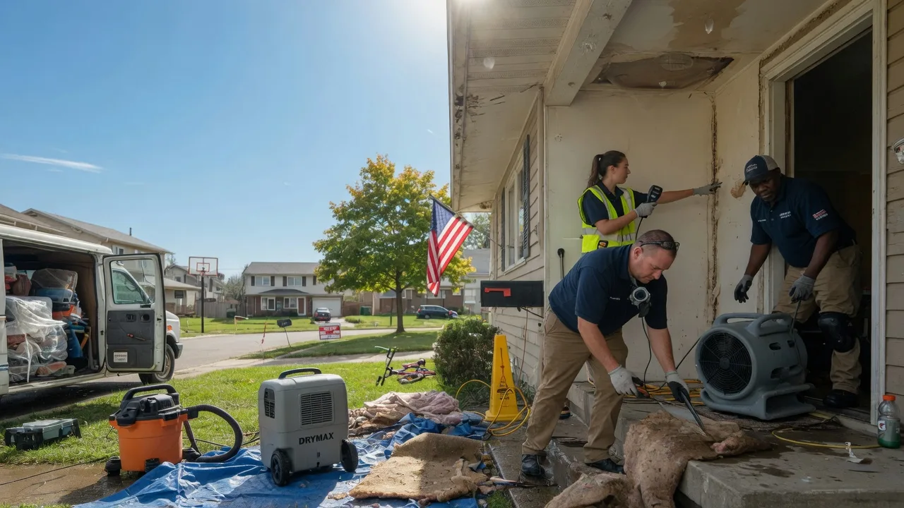 Water Damage Restoration in Wall, TX near me